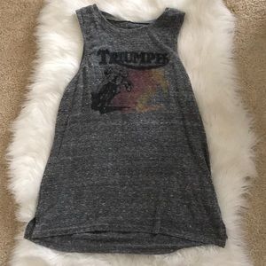 Triumph motorcycles tank top